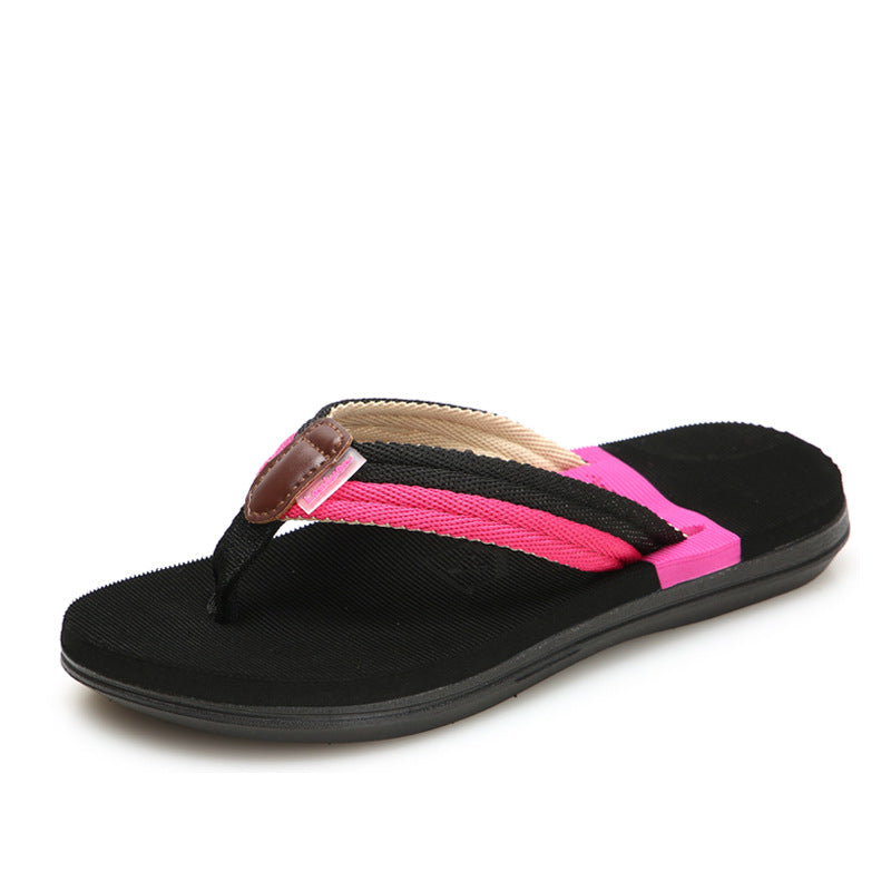 夏季新款拖鞋women slippers居家休闲情侣沙滩户外人字拖女