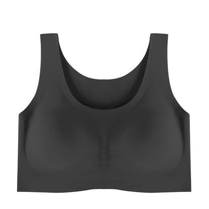 无尺码一片式小胸聚拢专用法式无痕内衣 女士胸罩bra外扩文胸