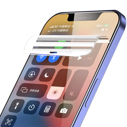 适用iPhone14 12 Pro水凝膜13 XS Max XR手机防爆高清保护软贴膜